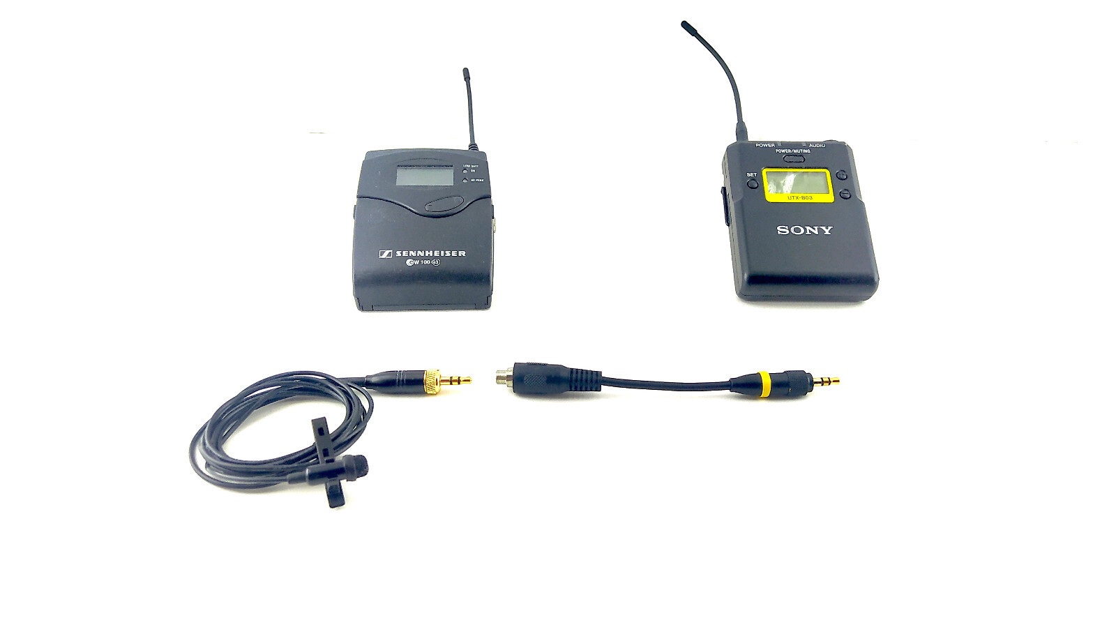 Microphone adapter cable, Sennheiser ME2, ME4, MKE, Sony UTX-B03
