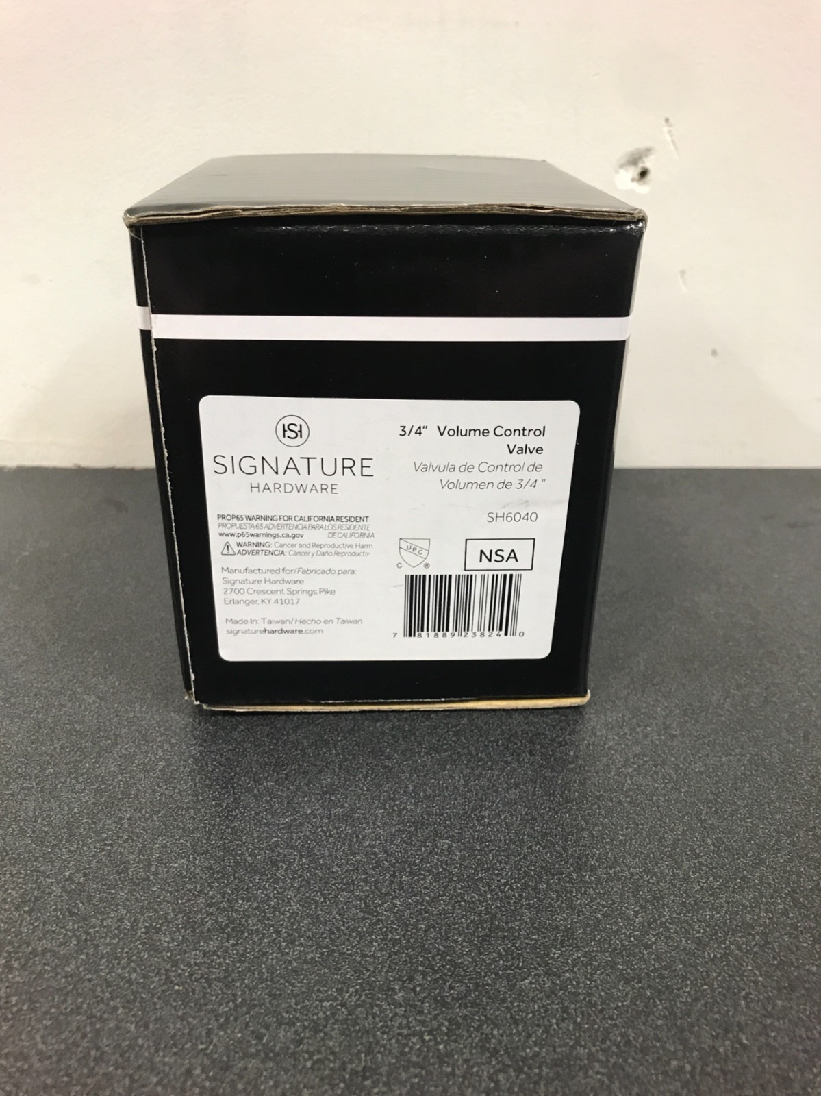 Signature Hardware Volume Control Rough-In Valve - 3/4" Connection