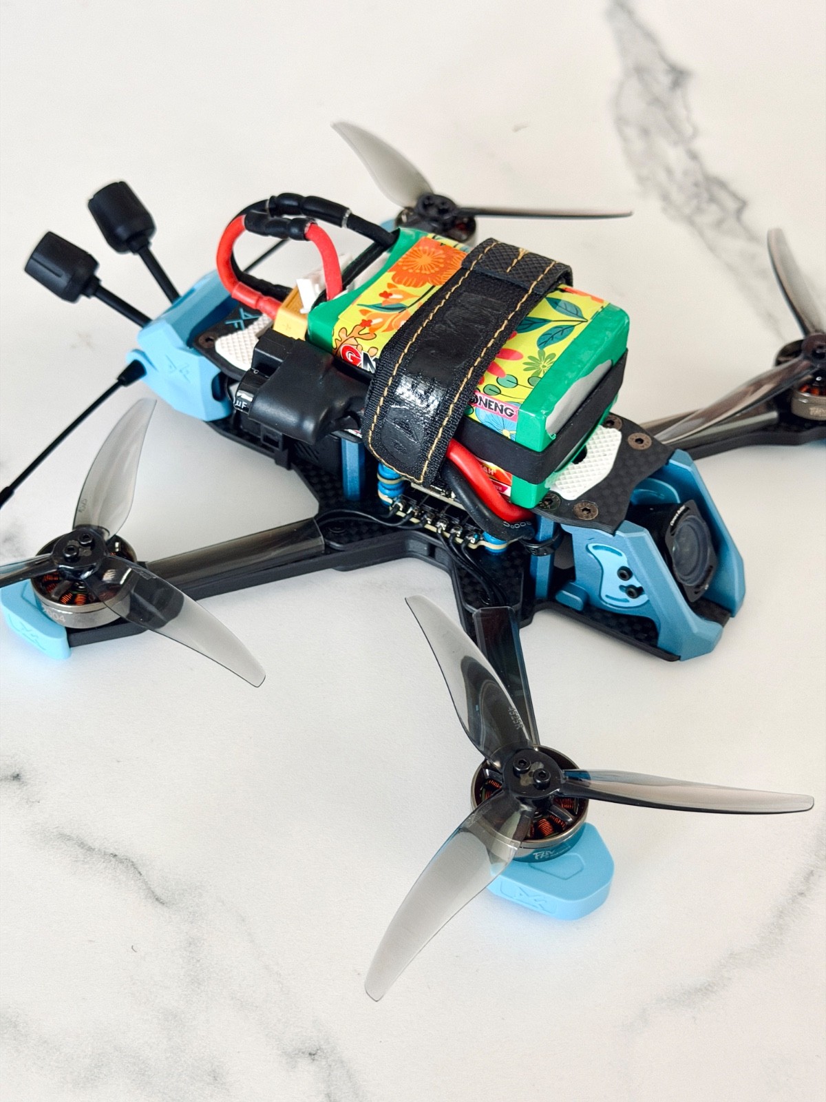 Custom DJI o3 4/4.5 inch build (ARCHETYPE FRAME/free style drone)