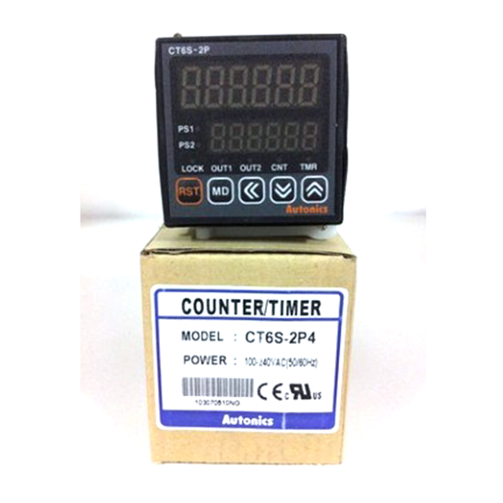 Autonics CT6S-2P4 Counters Standard Type New 1PCS