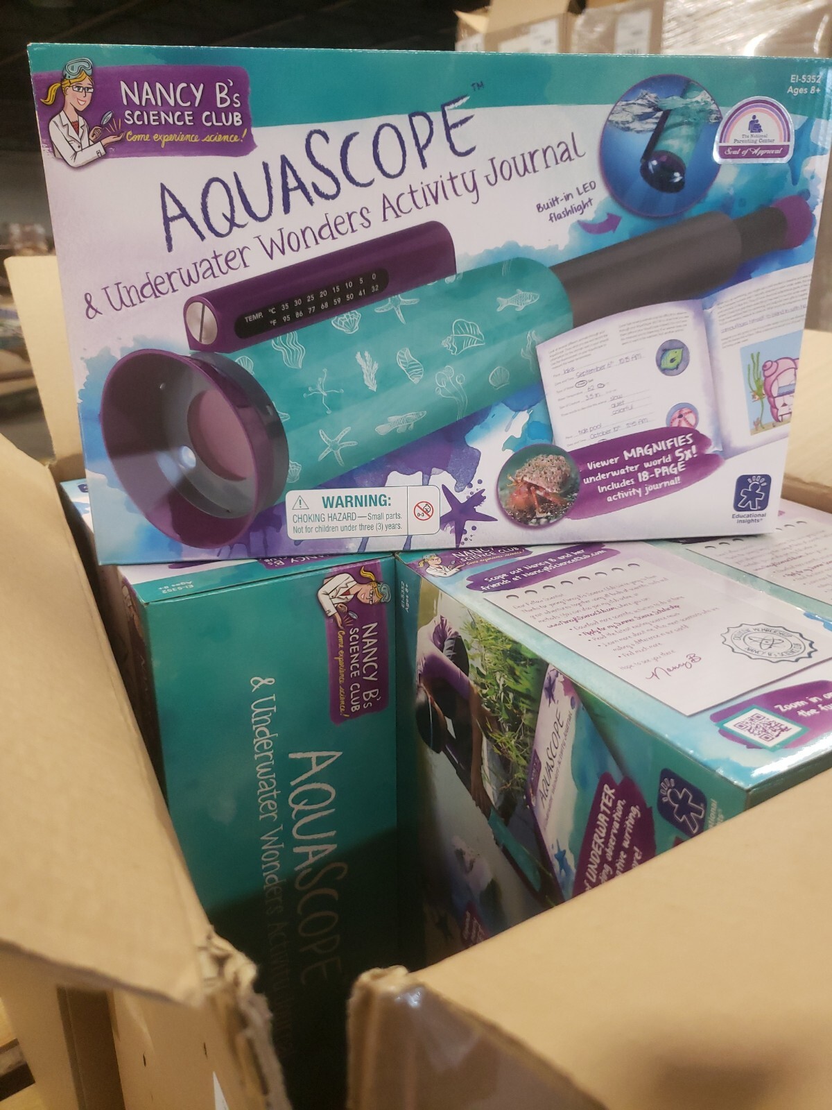 Nancy B's Science Club Aquascope And Underwater activity Journal