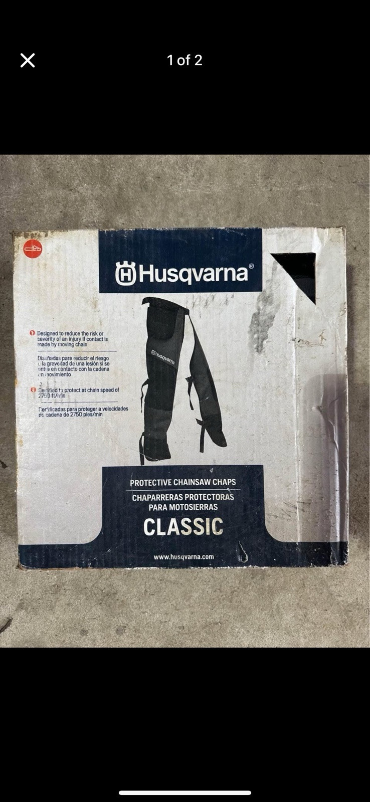 Husqvarna Chaps working