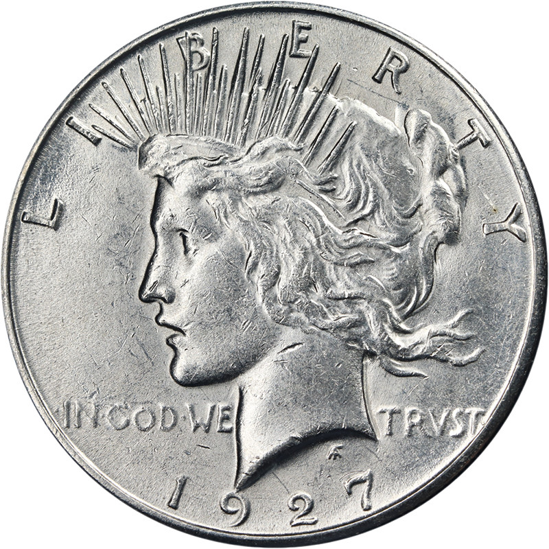 1927-S Peace Dollar Nice Unc Nice Eye Appeal Nice Strike