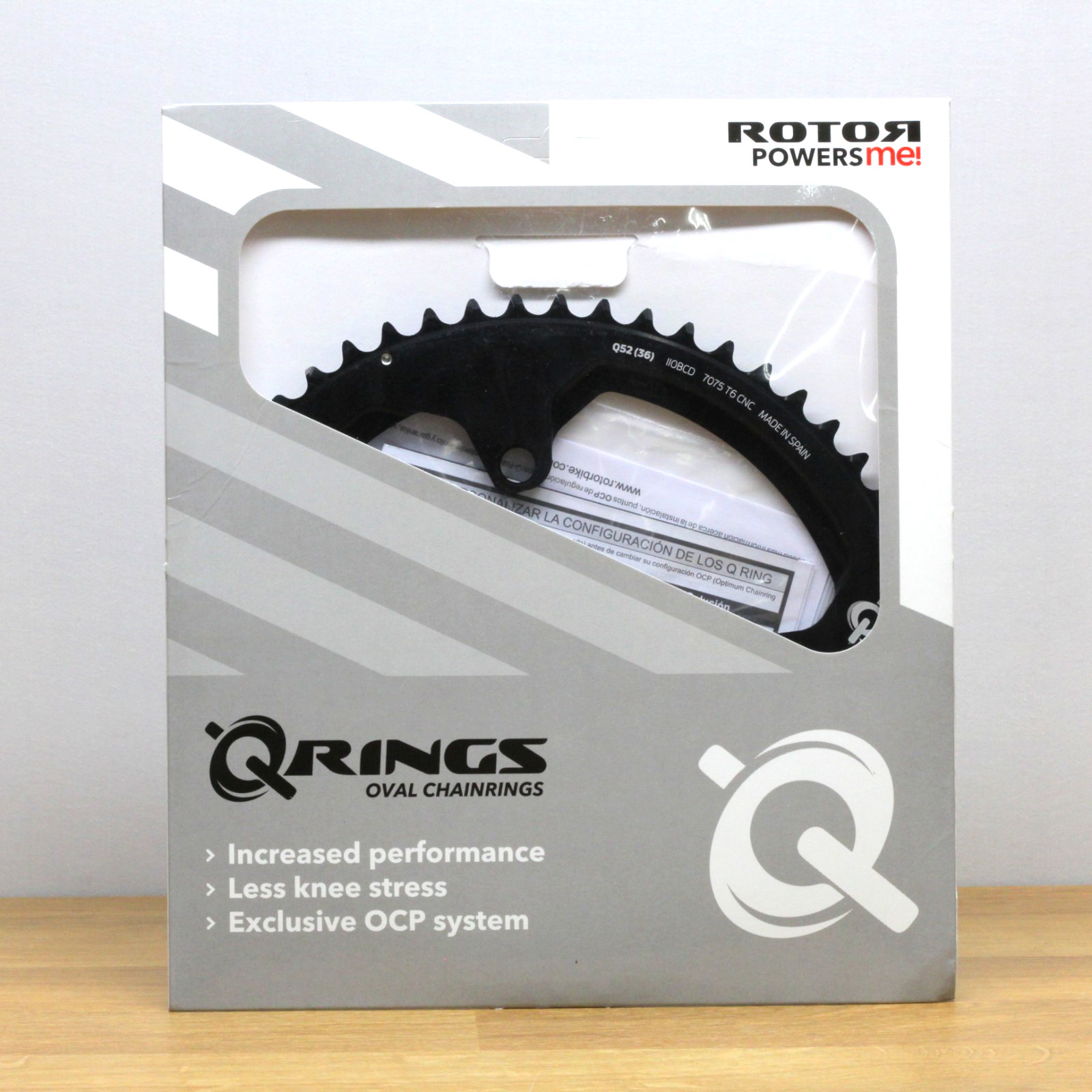 ROTOR Q Ring 52(36)T- Outer Ring - BCD 110x4 - C01-038-09010-0