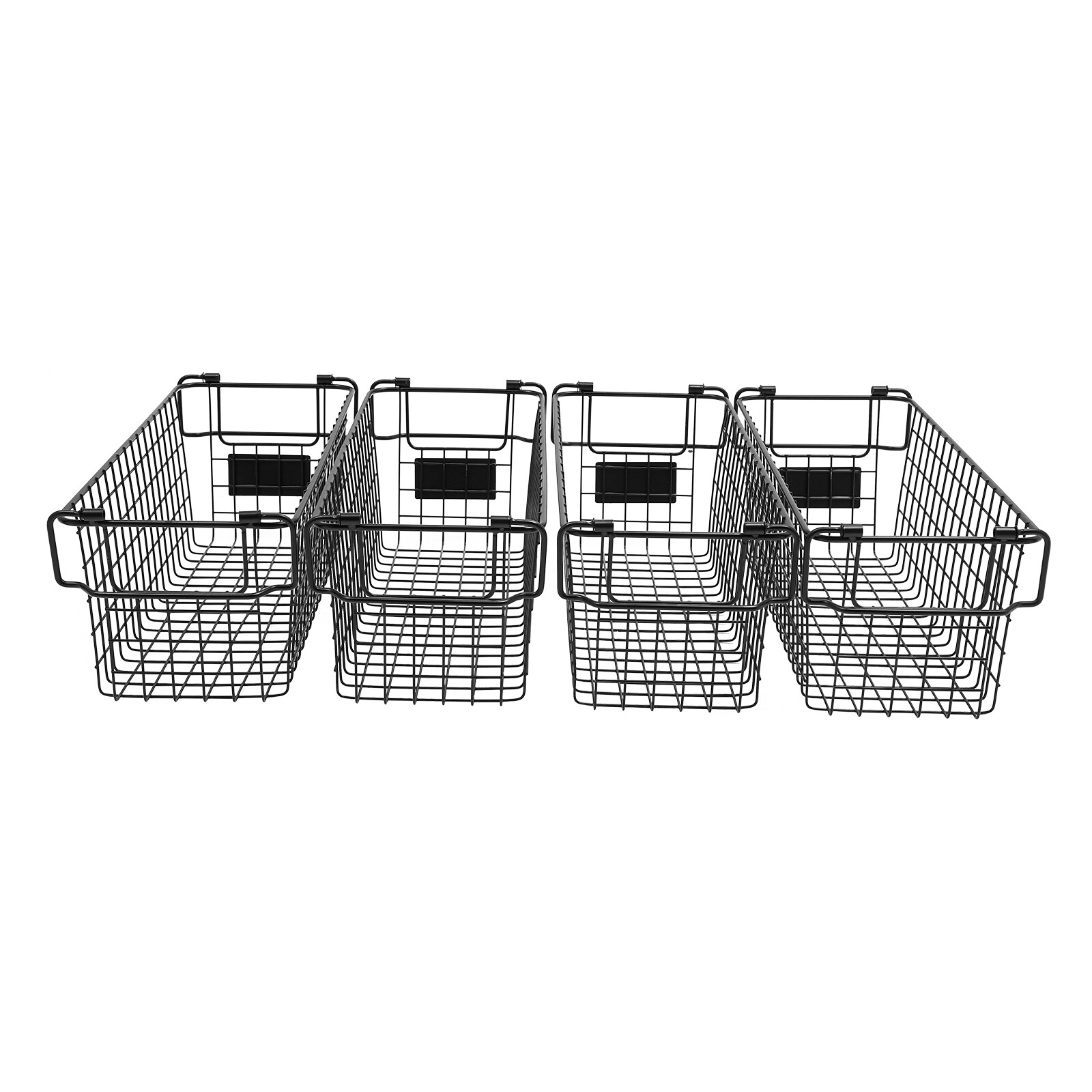 4 Pcs Stackable Storage Baskets, Storage Baskets, Vegetable Storage Baskets