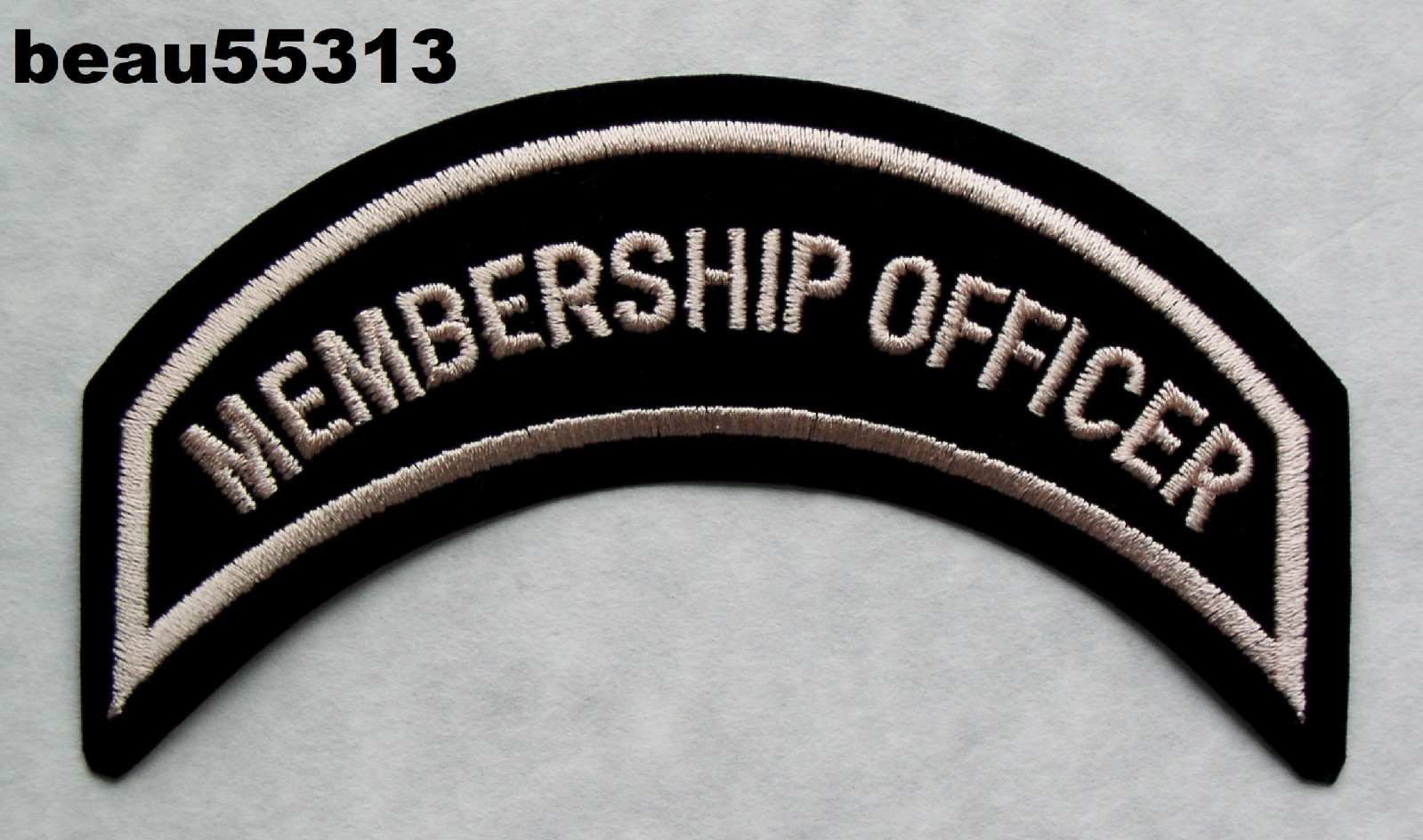 ⭐HARLEY OWNERS GROUP HOG "MEMBERSHIP OFFICER" CHAPTER OFFICERS JACKET PATCH