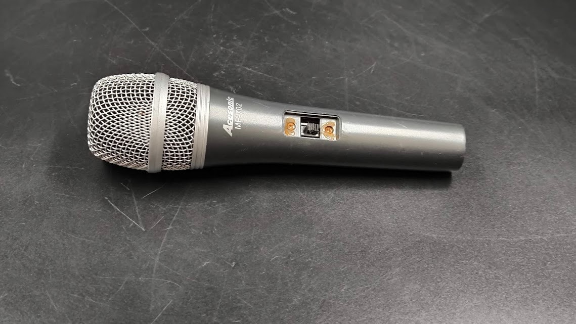 Acesonic MP-702 Microphone Used Working Black