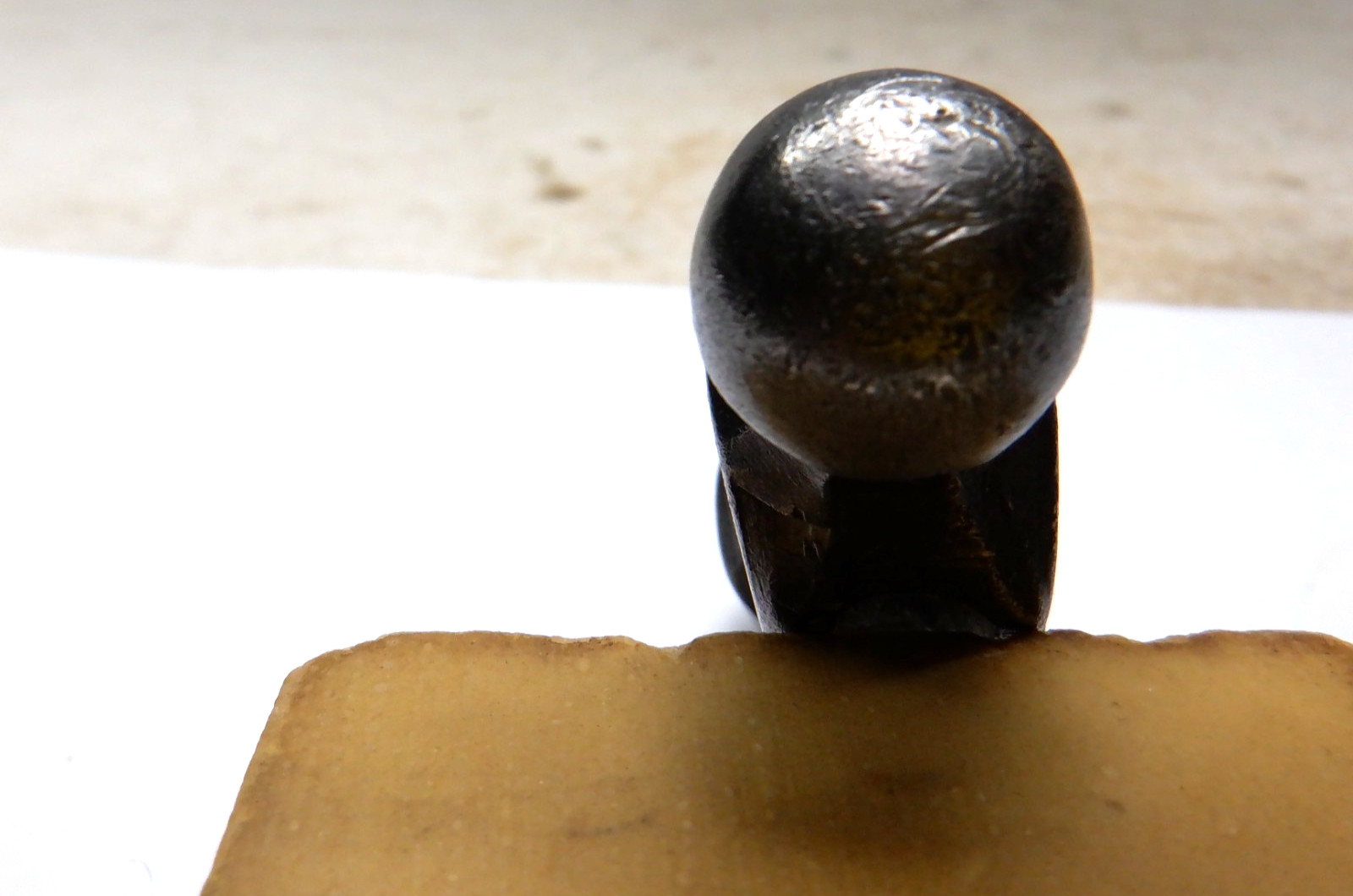 VINTAGE ATHA TOOL CO 5.7 OZ BALL PEEN HAMMER HEAD !