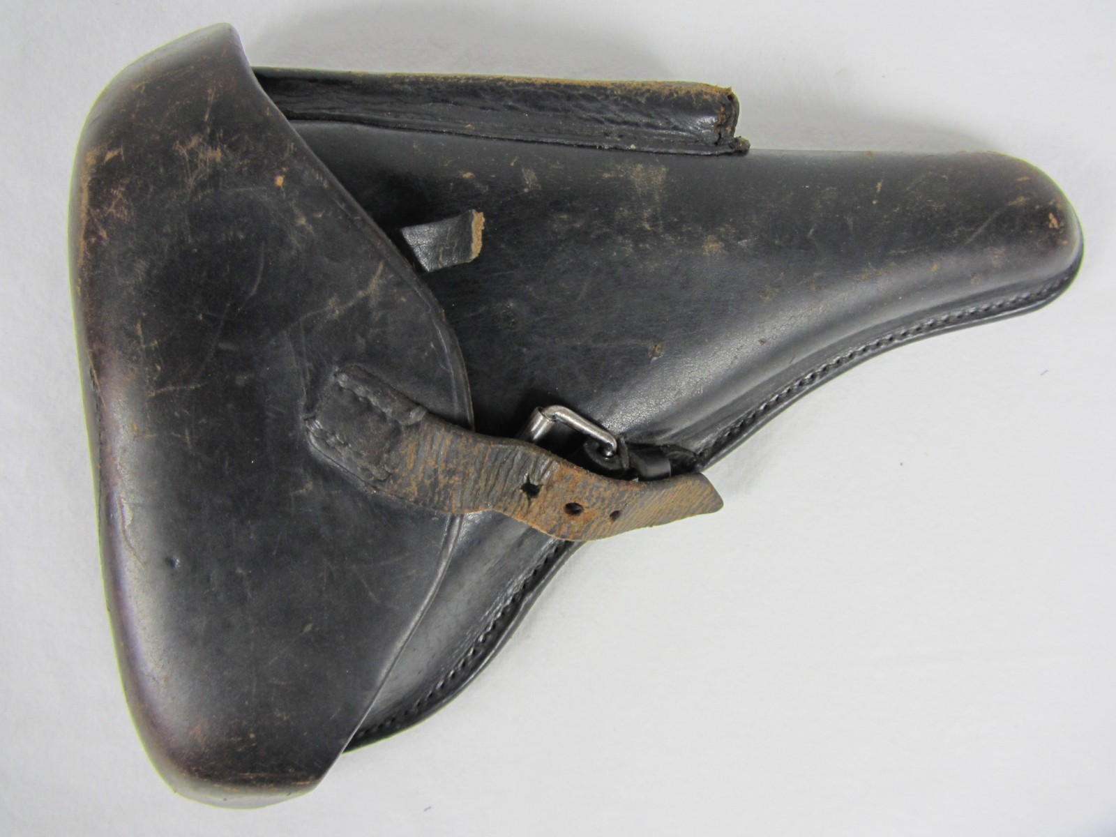 German Luger Holster Original WWII Leather With Tools