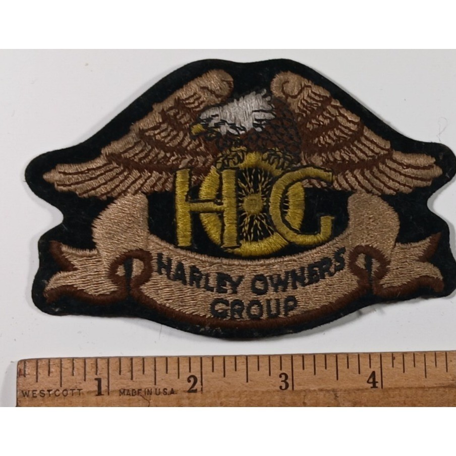 Vintage HARLEY OWNERS GROUP Patch