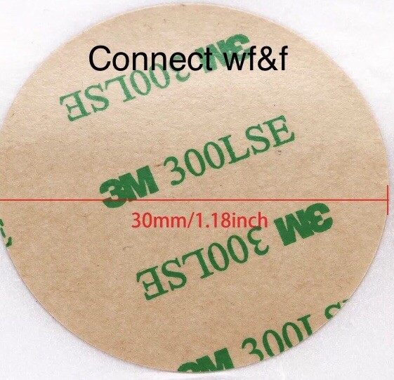 6 Premium Replacement Sticky Tape Pads For Phone Holder Grip Mount