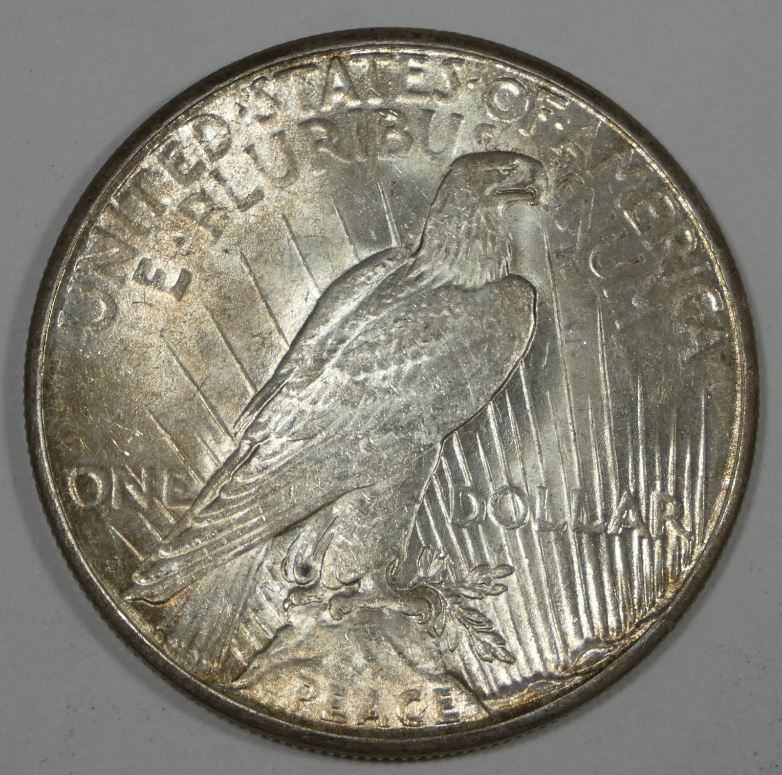 1923-S Peace Dollar Nice BRILLIANT UNCIRCULATED Silver Dollar