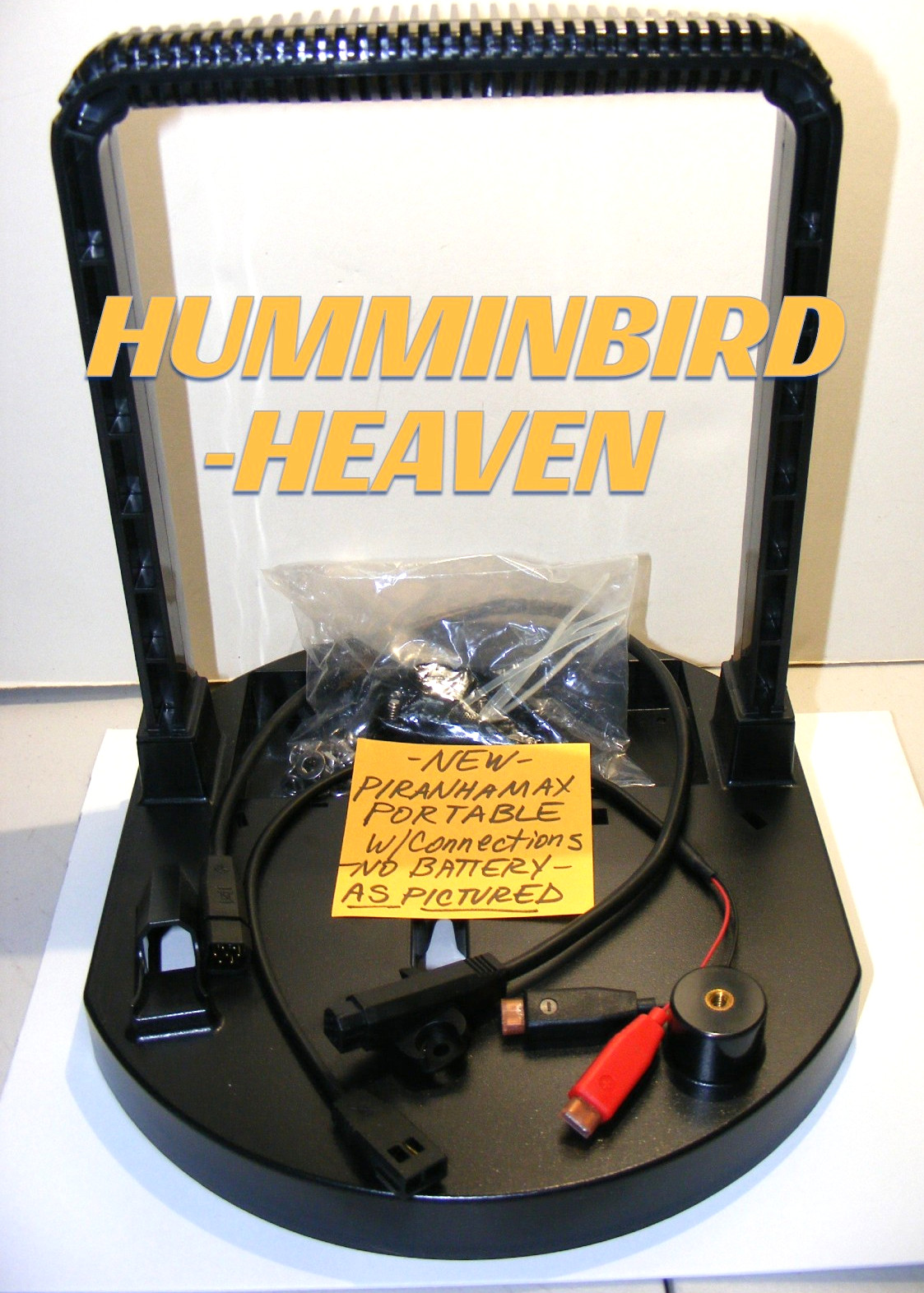 NEW BARE HUMMINBIRD PORTABLE HOUSING/FRAME/MOUNT ICE PIRANHA 300 500 700 MATRIX