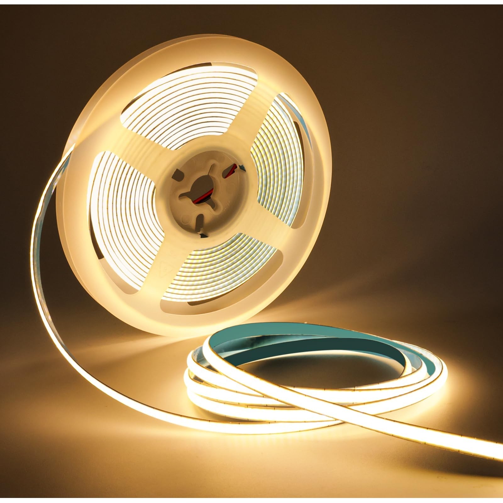 LED Strip Light 5V, 5 mm Wide Ultra Narrow Warm White 3000K 16.4ft / 5m 400 L...