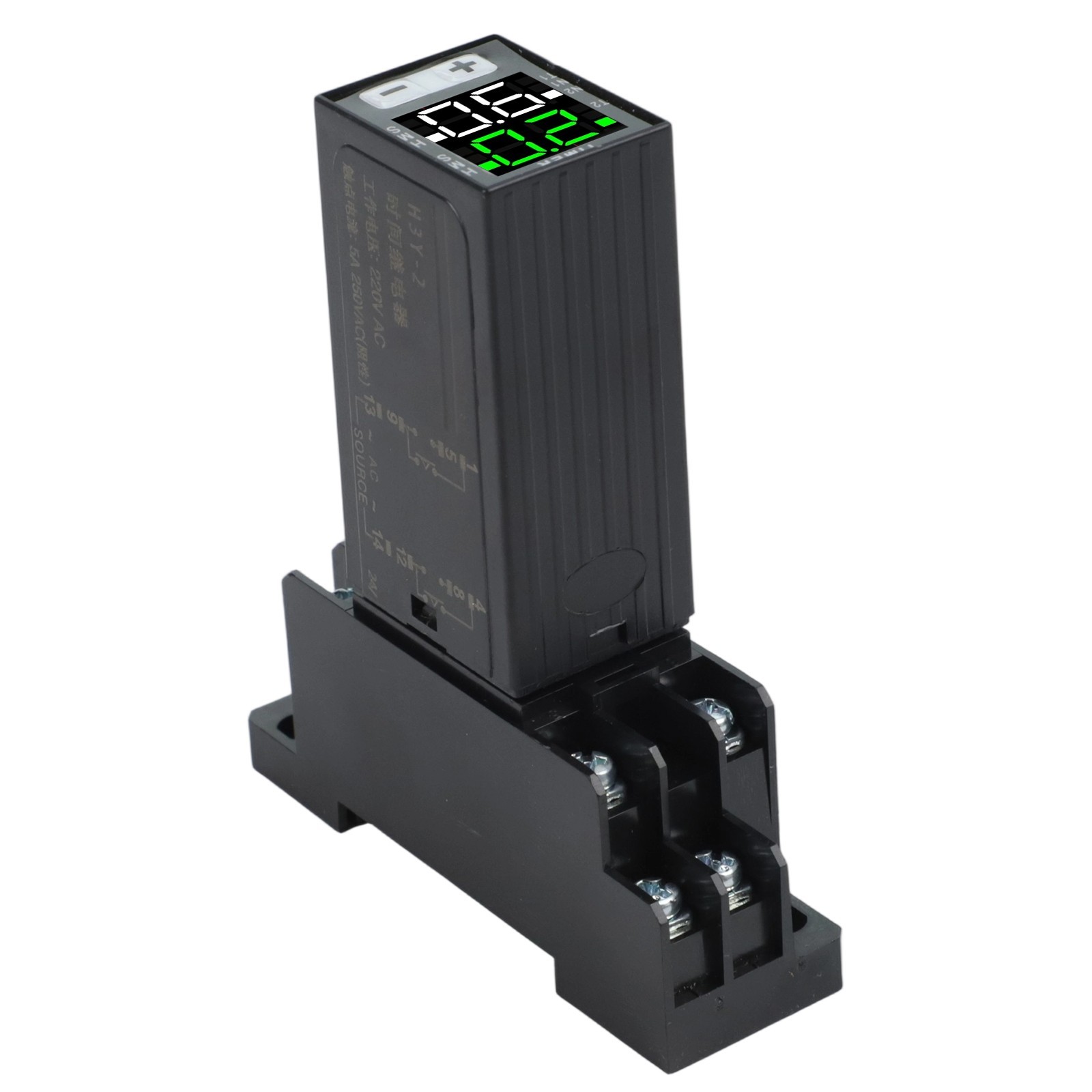 Reliable Timer Relay 220V with Robust Construction for Electrical Projects