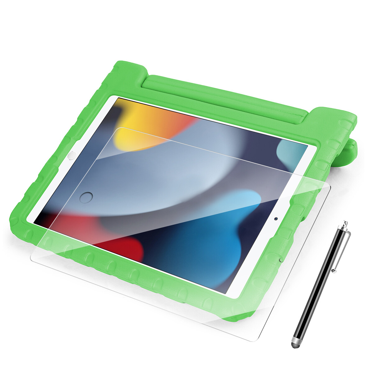 Kids Case For iPad 9th 8th 7th 6th 5th Generation Shockproof Handle Stand Cover