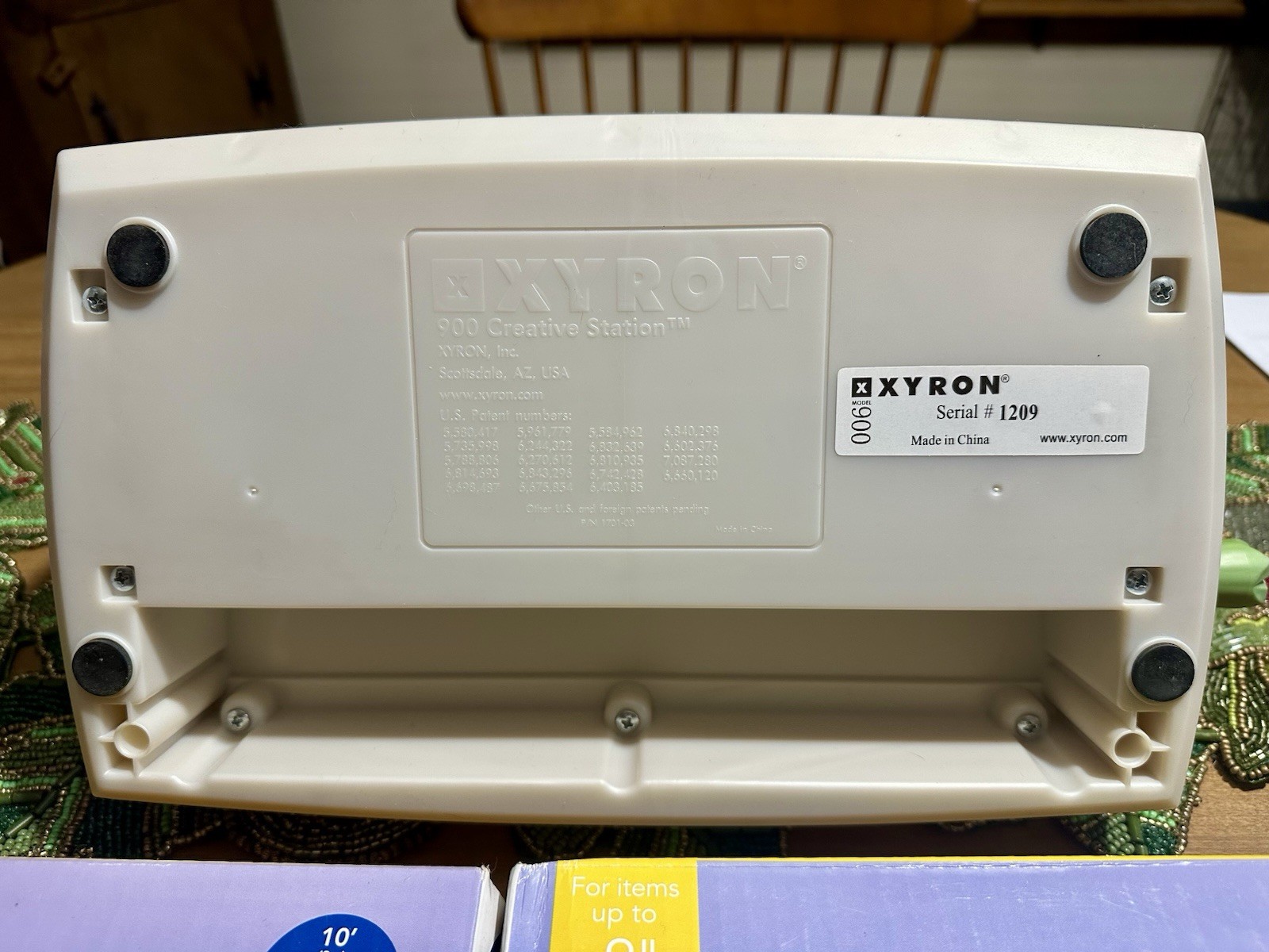 Xyron 900 Creative Station 50’ Two Sided Laminator 9”, 2 Refill Cartridges, Etc