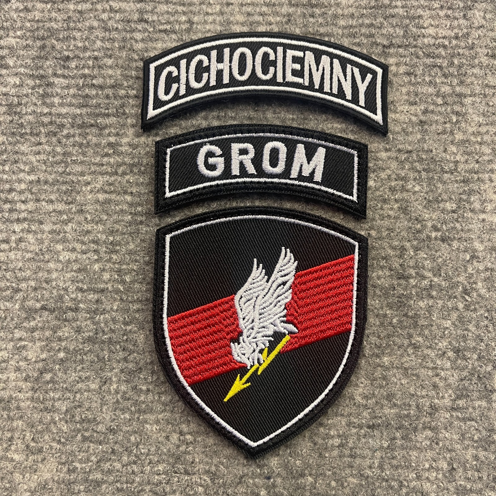 Polish Army GROM Special Forces Embroidered Morale Patch for UBACS & Bergen