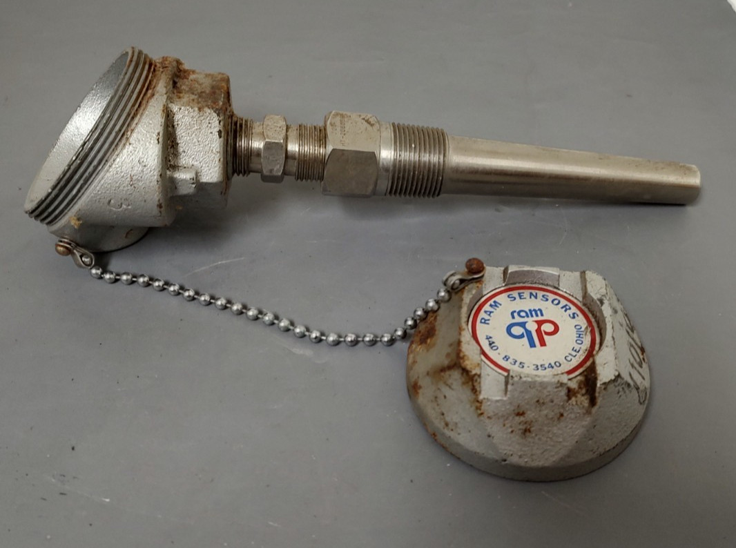 RAM Sensor Standard RTD Thermowell Assembly HOUSING WELL ONLY