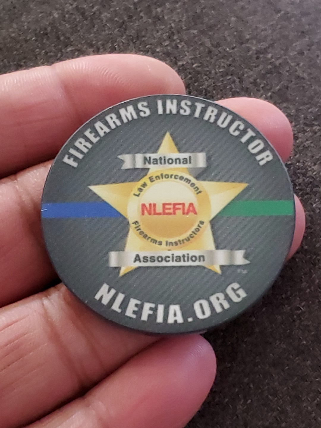 National Law Enforcement Firearms Instructor Association Challenge Coin