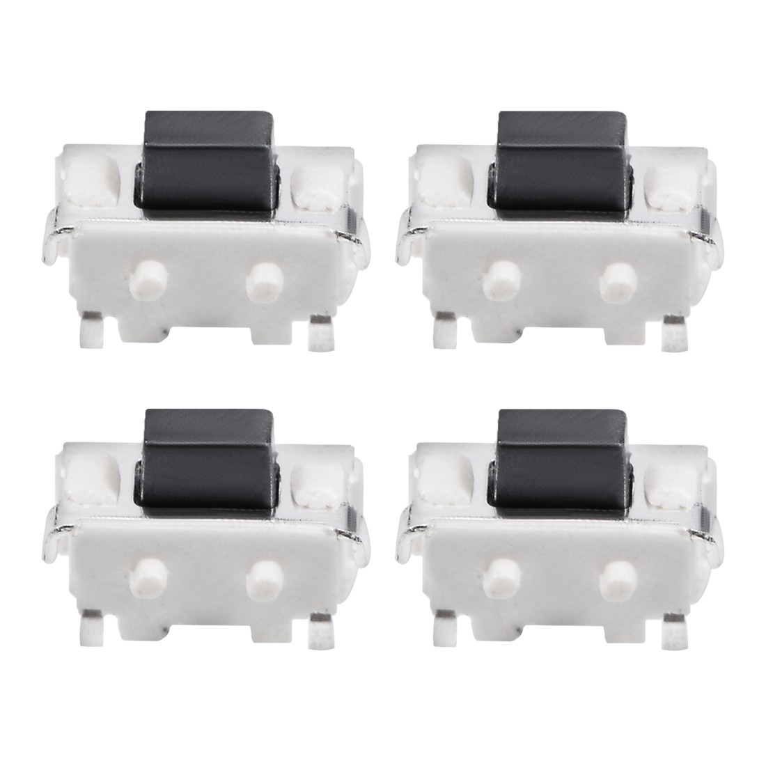 4Pcs 2 Pin SPST Momentary Push Button Surface Mounted Devices SMT Tact Switch
