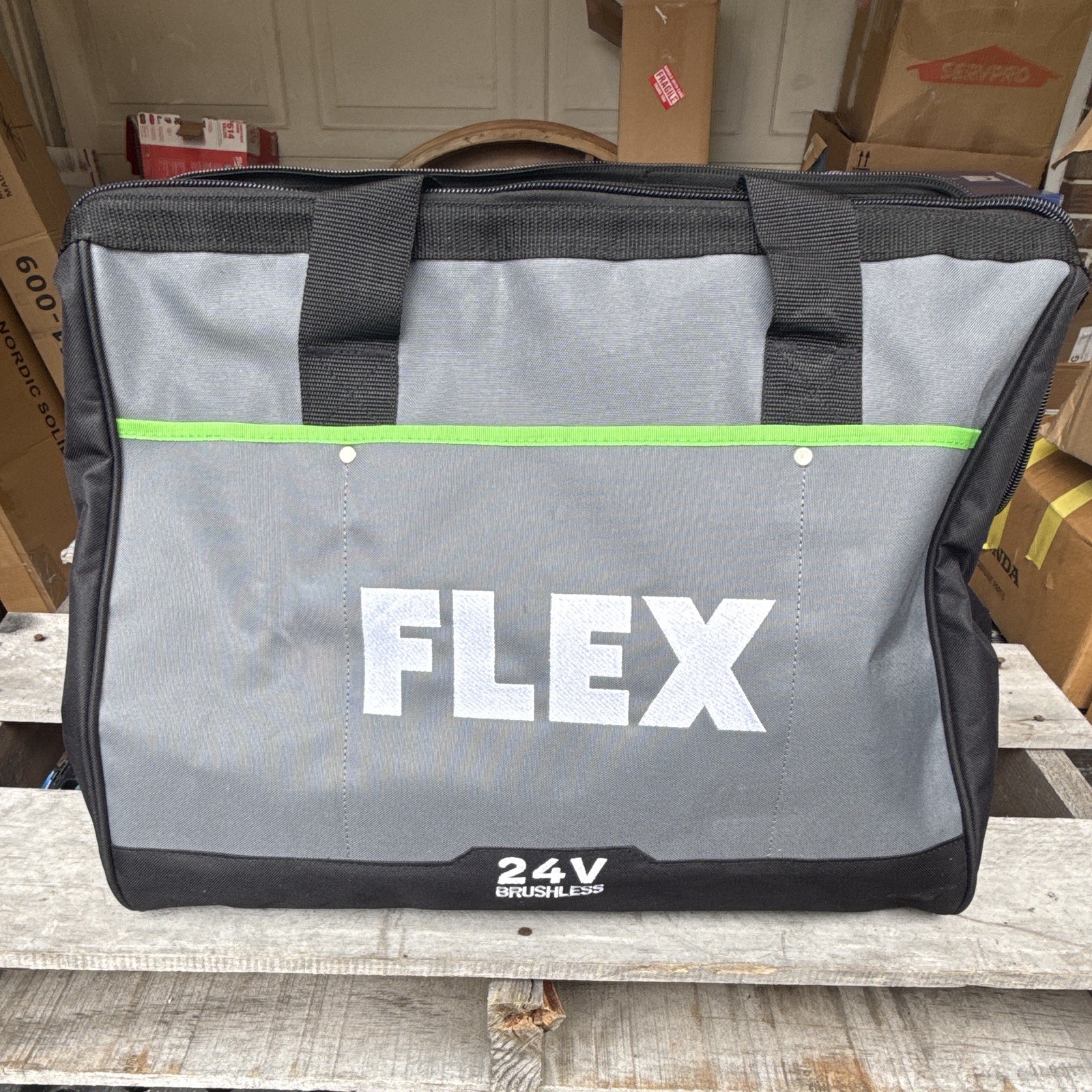 Flex 24V FXM-402 Brushless Power Tool Combo Brand New W/ Bag Batteries Charger