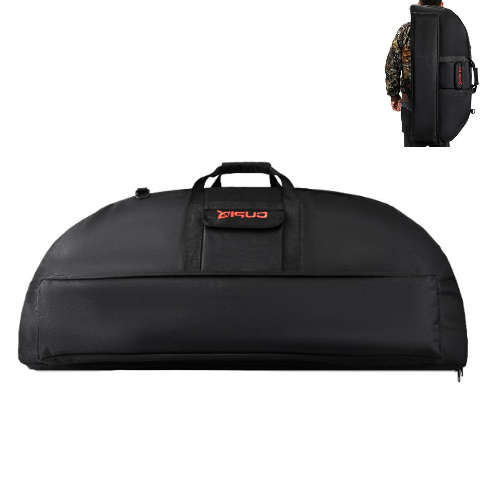 bangminda Compound Bow Case, 45" Soft Bow Bag with Arrow Pocket and Backpack ...