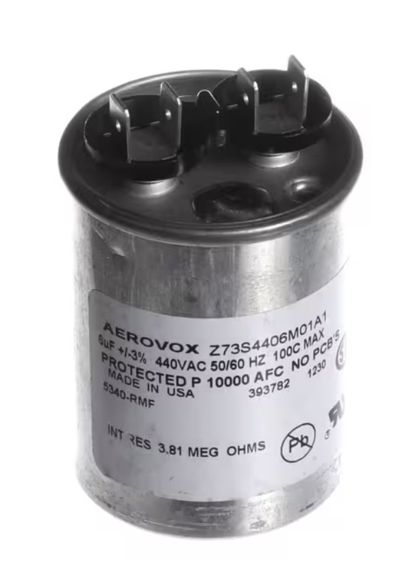Aladdin Temp-Rite Z73S4406M01A1, 393782, 1230 5340-RMF Run Capacitor 6uF 440V