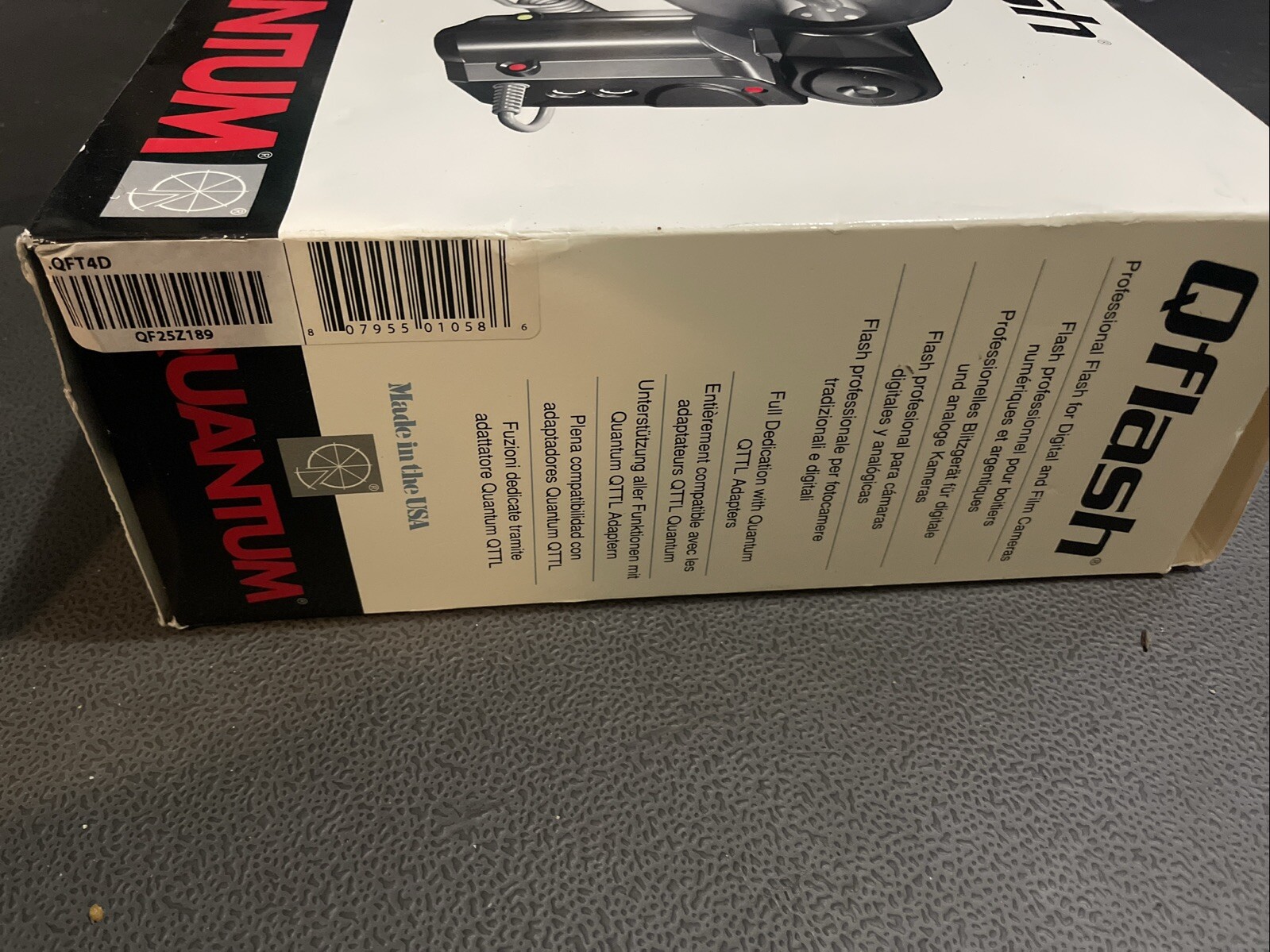 Quantum Qflash T4d Open Box Ships Free!