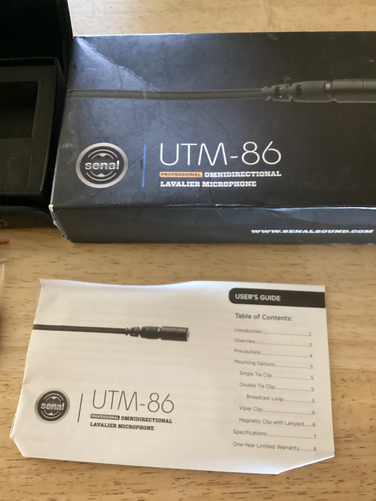 Senal UTM-86 professional Omnidirection lavalier Microphone