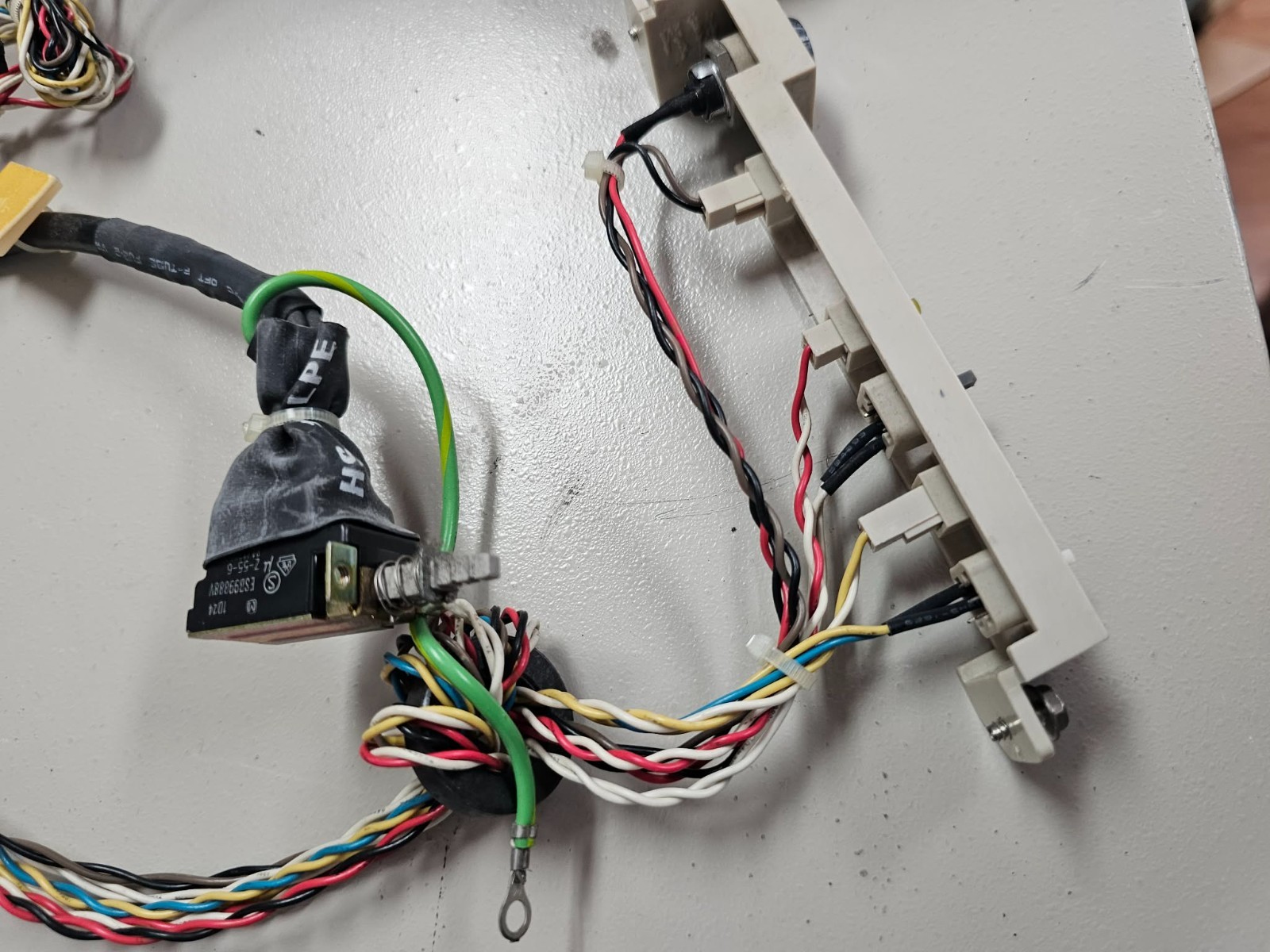 Tested Working DTK Computer FEAT-331 Full Size PC AT Power Supply & Front Panel