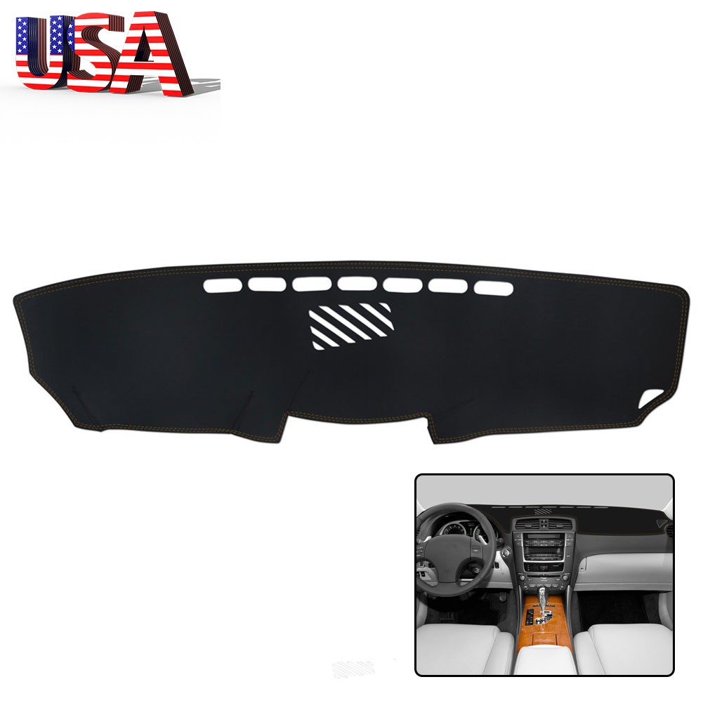 Car Dashboard Cover Non-Slip Dashmat Dash Mat For Lexus IS250 IS350 06-11 1pc