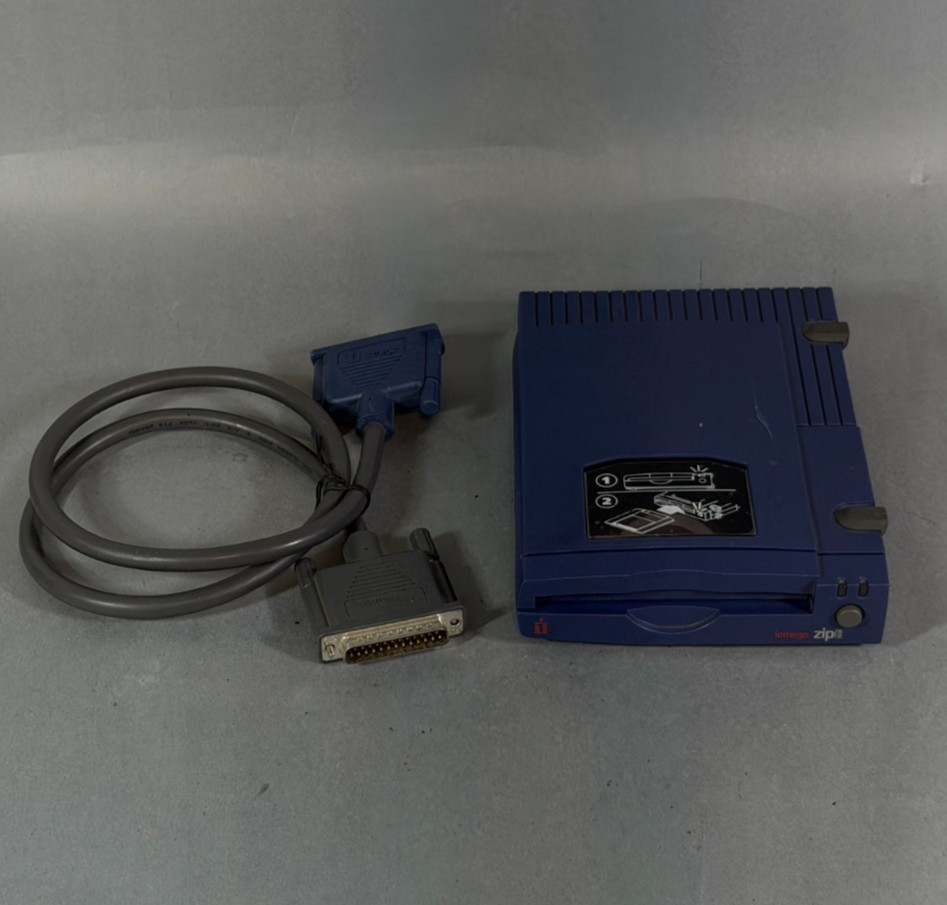 Iomega Zip 100 Portable External Drive Z100P2 - No Power Cable