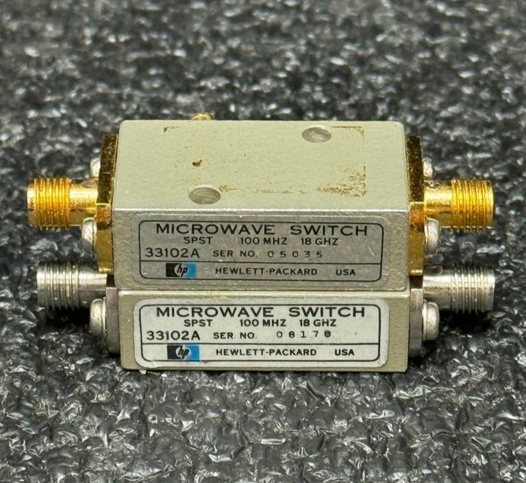 HP 33102A Microwave SPST Solid-State Switch 100 MHz - 18GHz