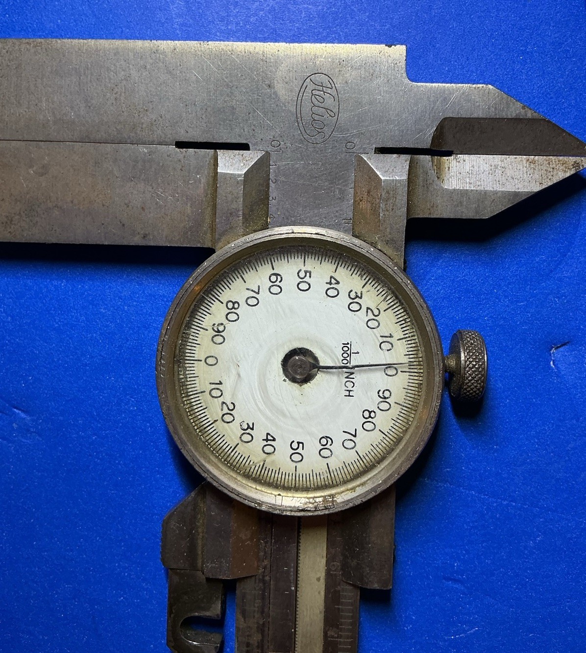 Vintage Helios 6 Inch Dial Caliper, Germany