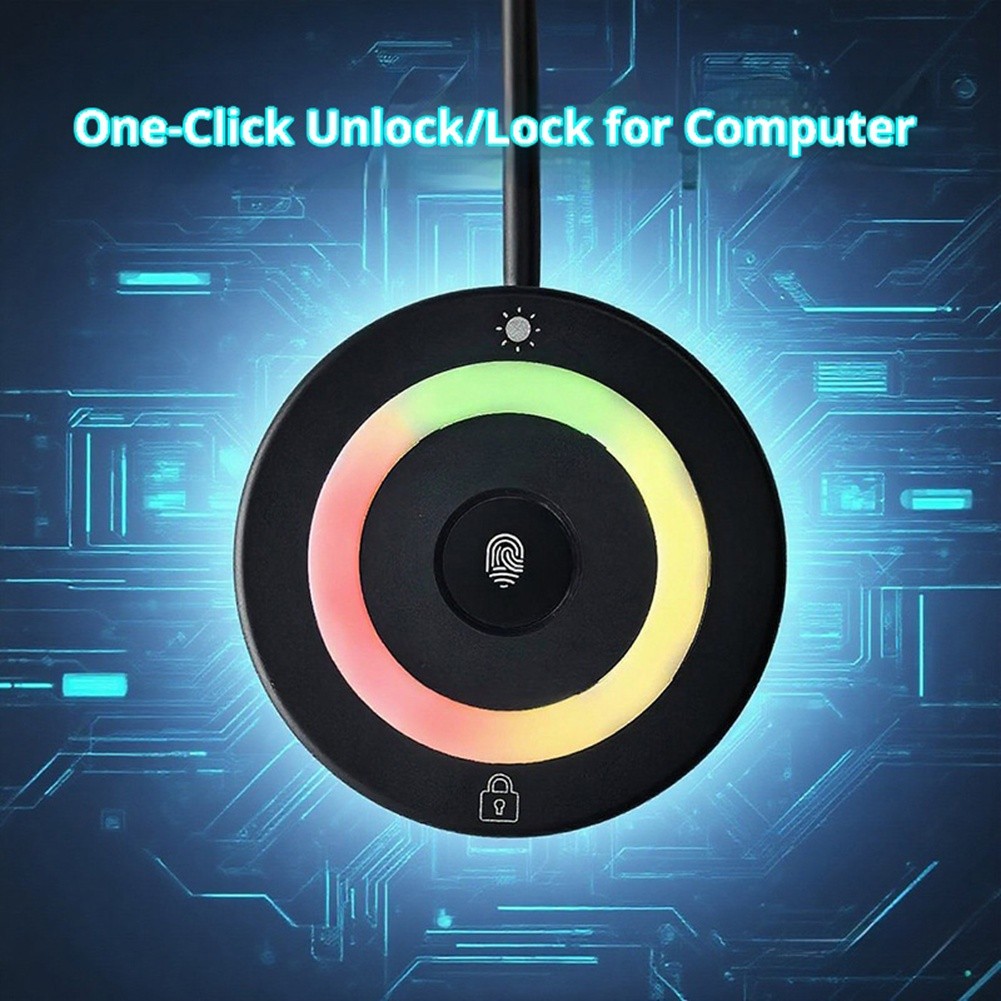 USB Fingerprint USB Unlocking Lock Screen Computer/Win10/11 No -on Function C3V1