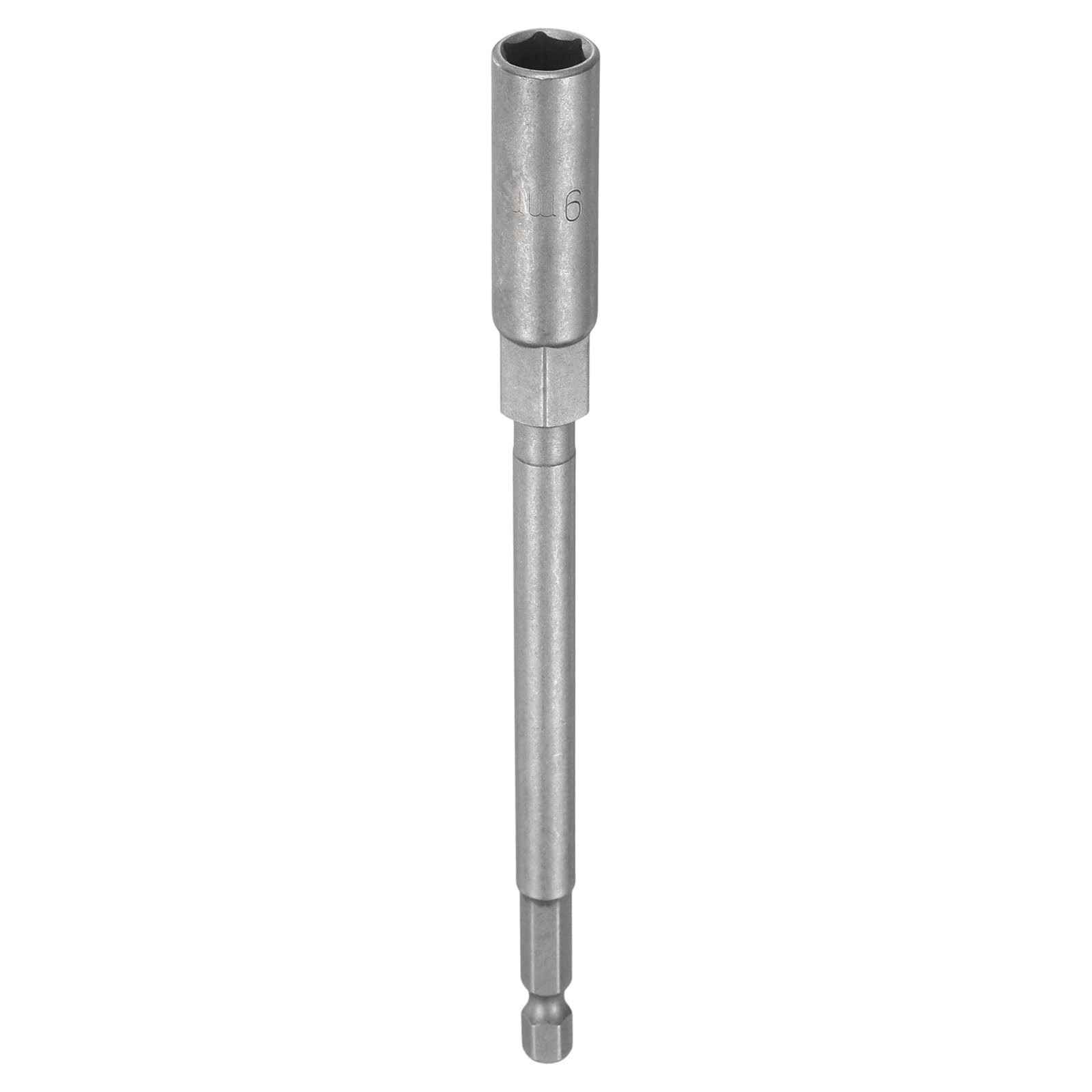 HARFINGTON Nut Driver Drill Bit 9mm Metric Impact Socket 1/4" Hex 9mm, Gray