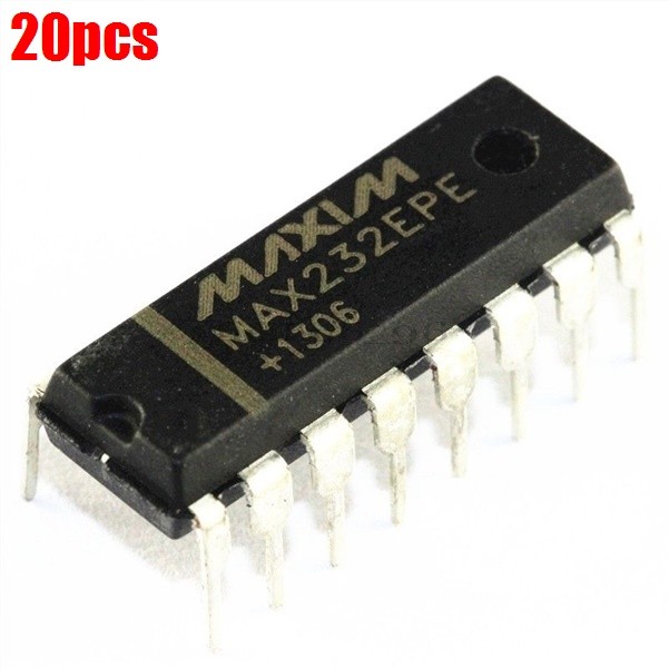 20Pcs 16-Dip MAX232EPE MAX232 2DVR/2RCVR RS232 5V Date Code Ic New wg