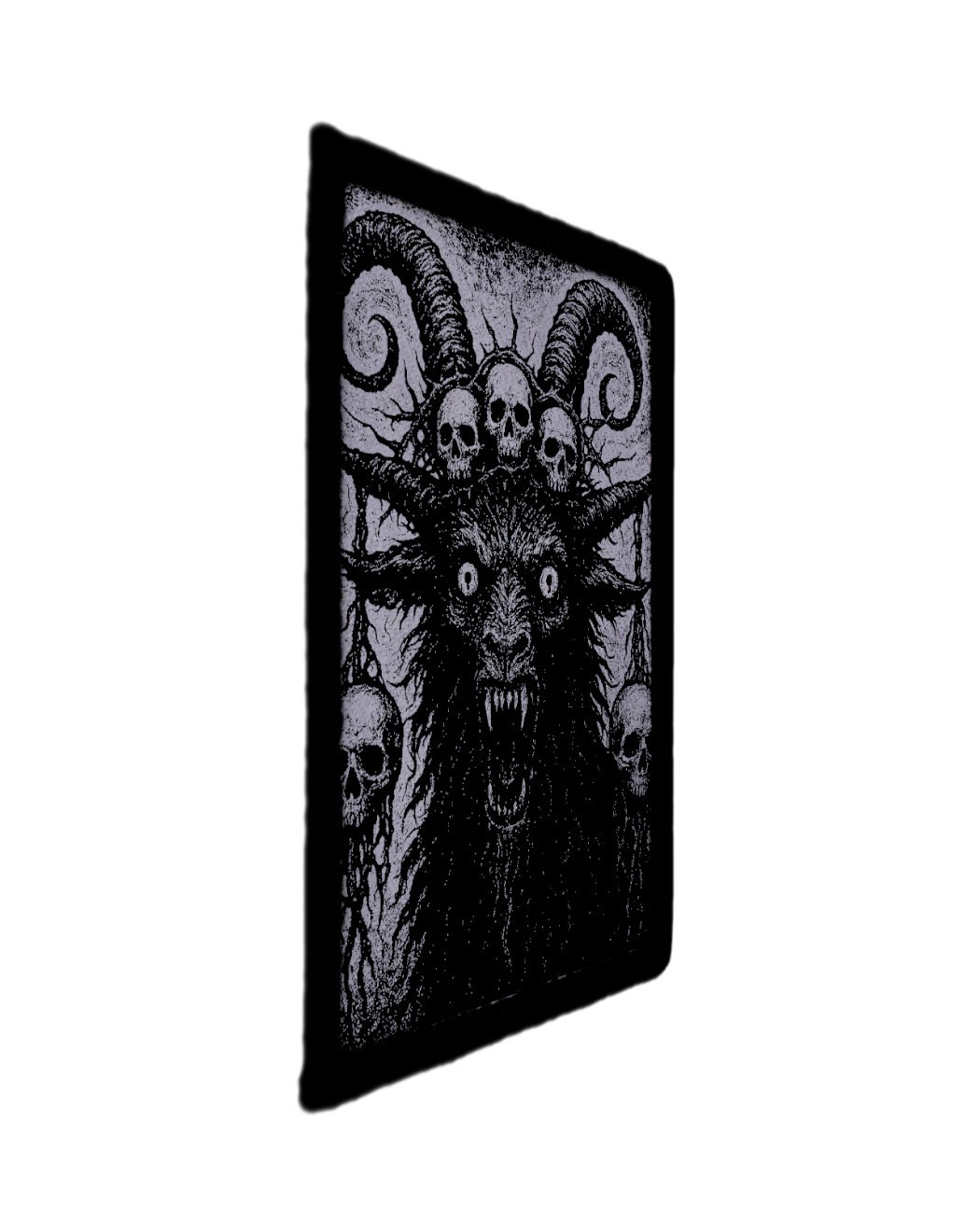 Death Horror Occult Punk Bathomet Satan Patch Morale Hook [sub]