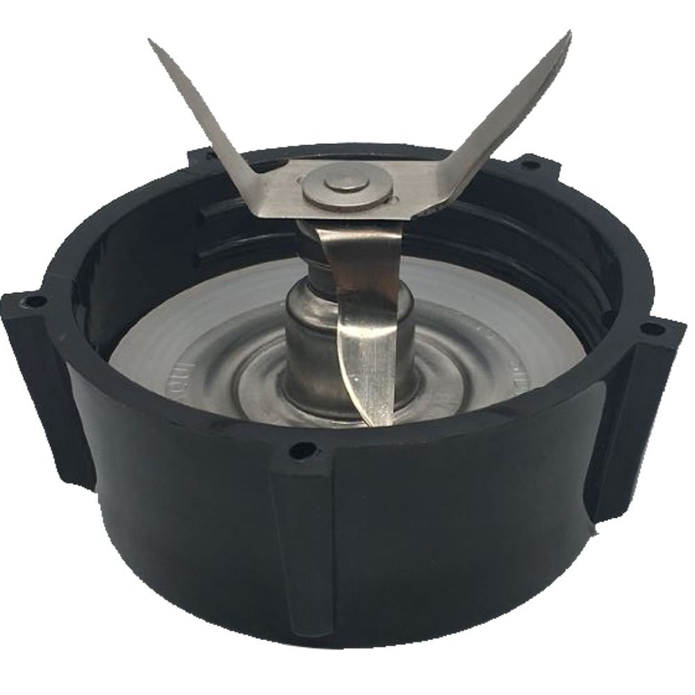 Ice Crusher Blade with Replacement Jar Base Cap, 2 Rubber O Ring Sealing Ring...