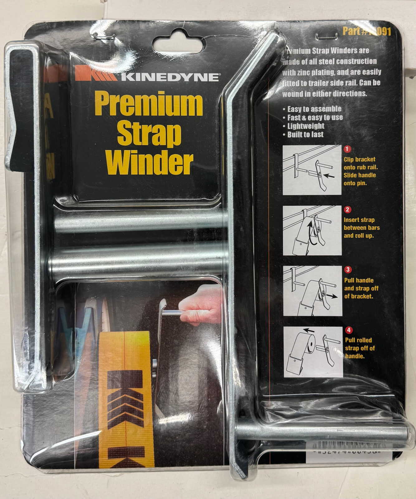 2/$39.99 Kinedyne Premium Strap Winder (10091)