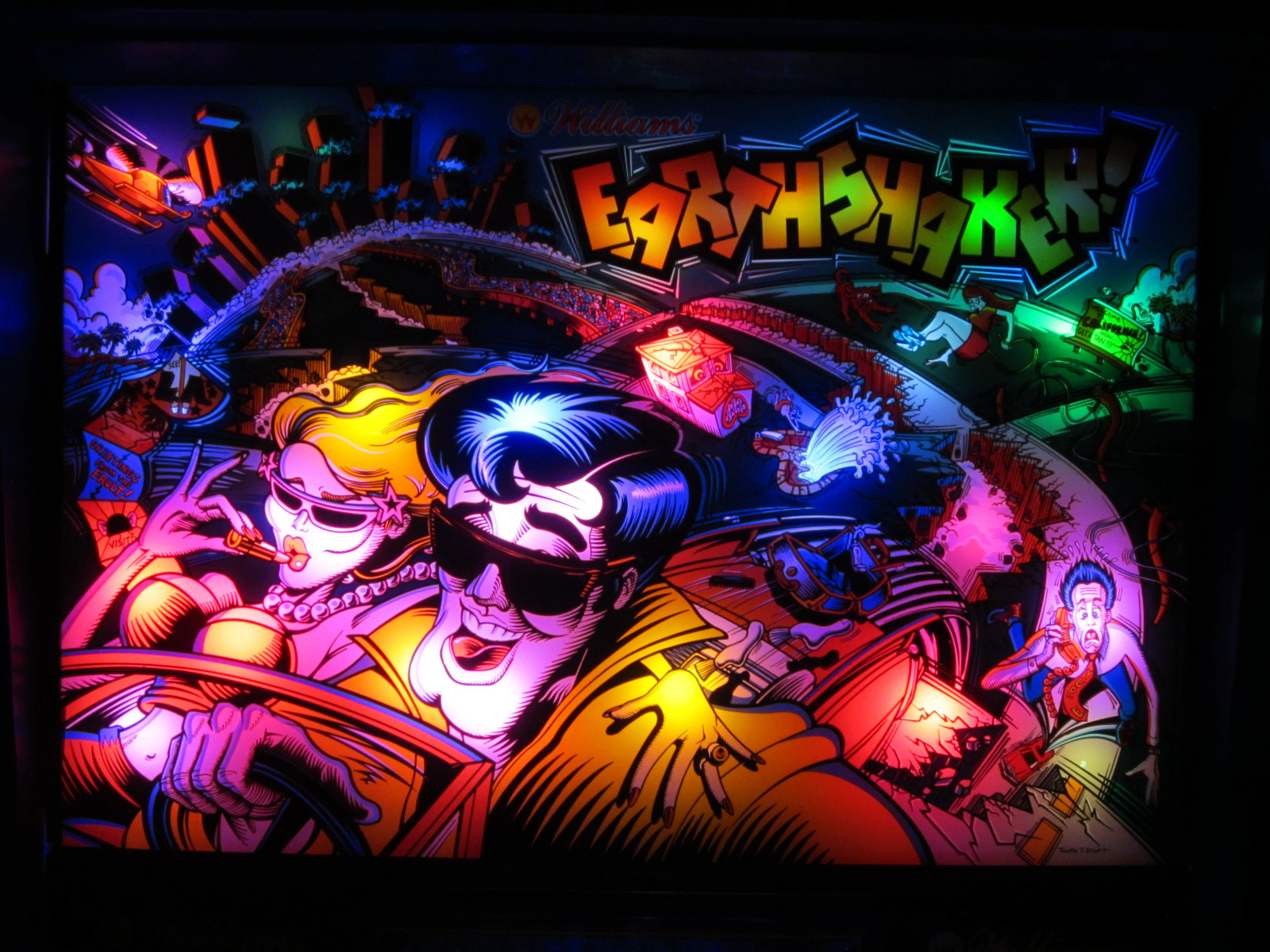 Earthshaker Complete LED Lighting Kit custom SUPER BRIGHT PINBALL LED KIT
