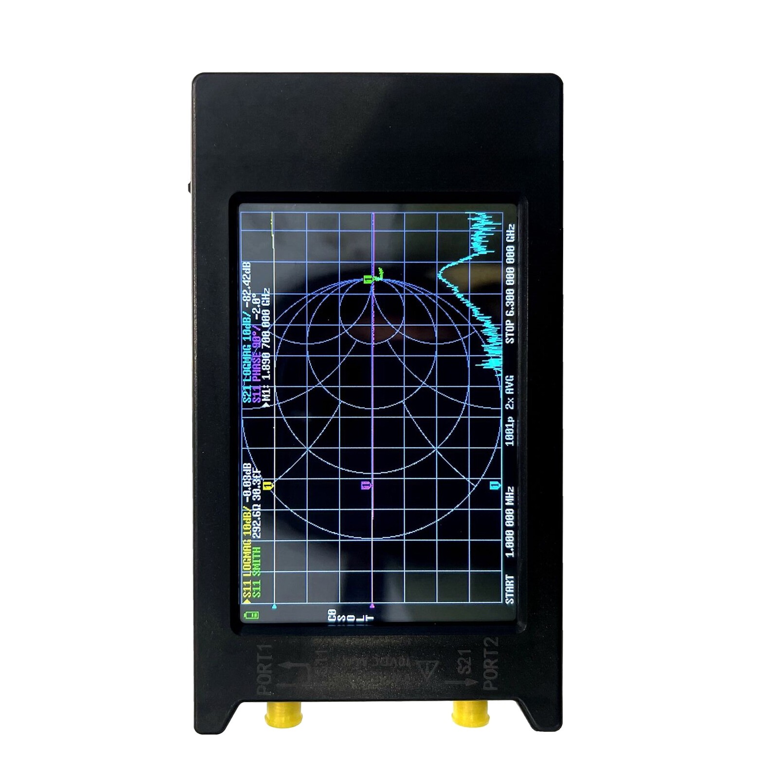 LiteVNA-64 VNA Analyzer 50KHz-6.3GHz Vector Network Analyzer Antenna Analyzer