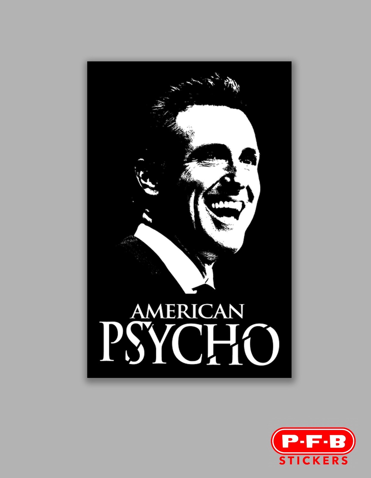 Newsom 2028 American Psycho California 4” Vinyl Sticker FREE SHIPPING