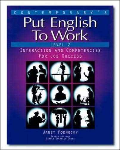 Put English To Work: Level 2 - Paperback, by Podnecky Janet - Very Good