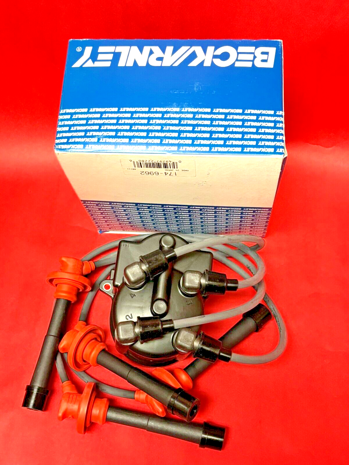 Distributor Cap / Spark Plug Wire Kit Beck/Arnley 174-6962 with 4AFE Engine code