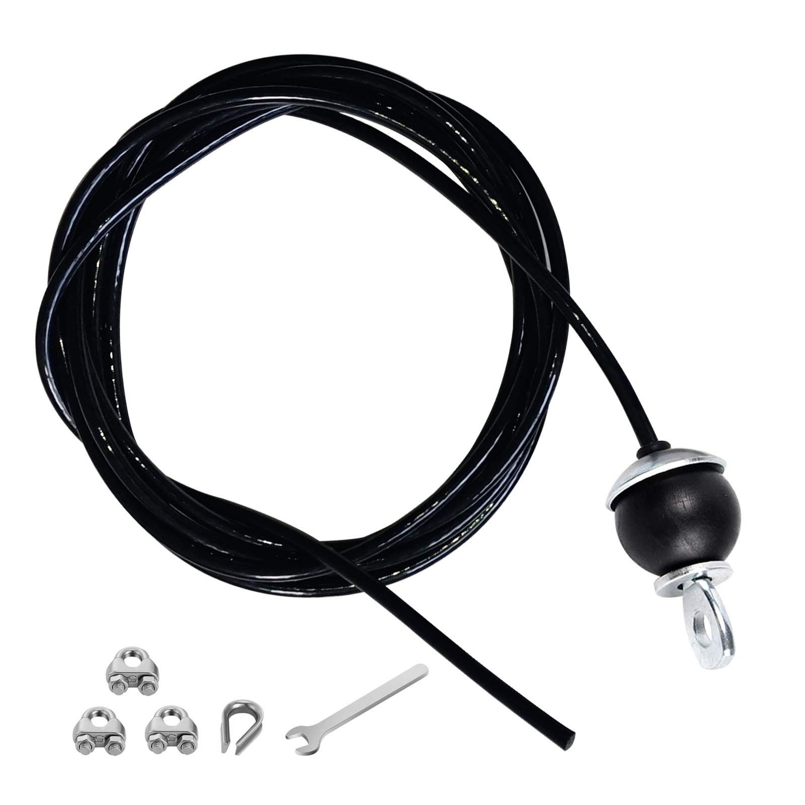 LAT Pulldown Cable Replacement for Home Gym, 78236 Inch Adjustable Length