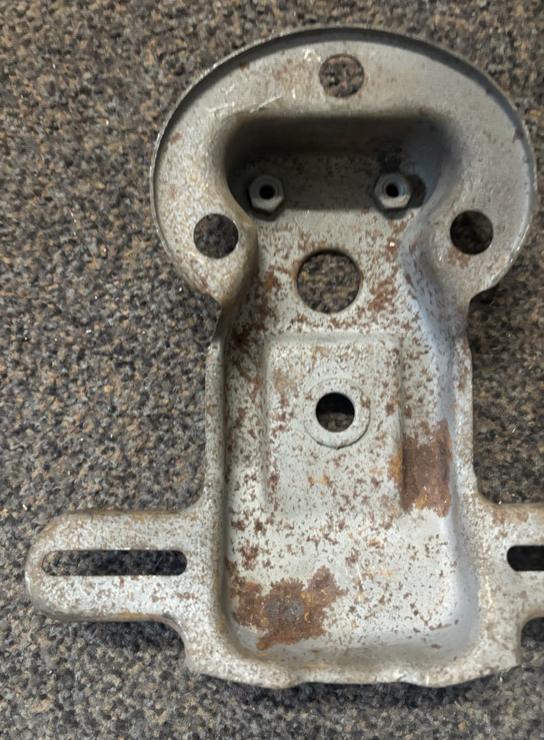 Kawasaki KH250 Rear Light And Number Plate Bracket Mount