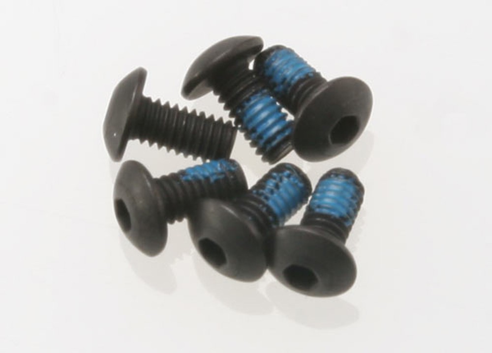 Traxxas 3347 - Button Head Machine Screws, 2.5x5mm (6)