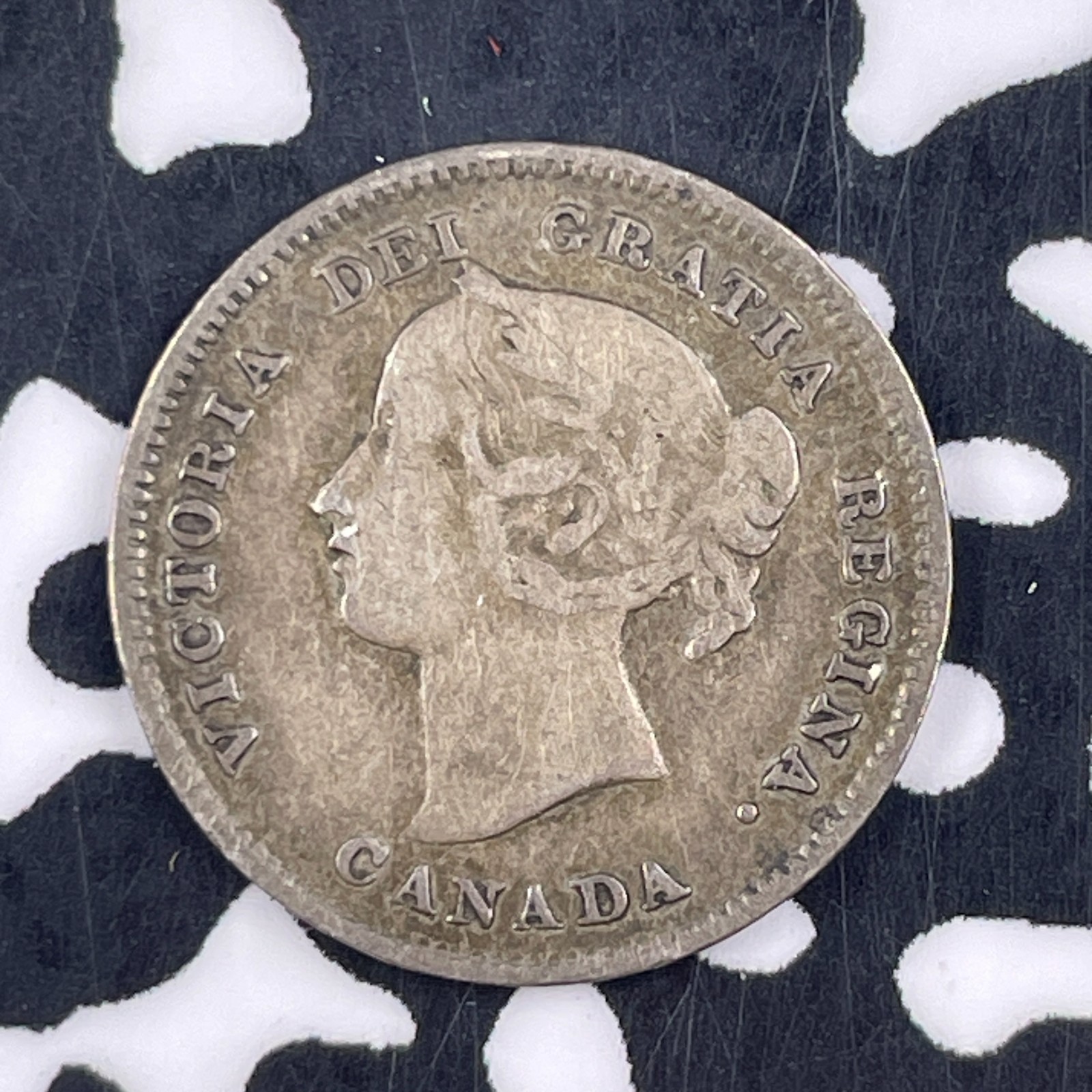 1893 Canada 5 Cents Lot#F5026 Silver!